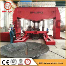 2015 SHUIPO New Product Dished Head Pressing Machine for Storage Tank Elliptical Dished Head